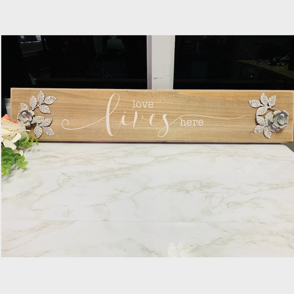 Love Lives Here Sign